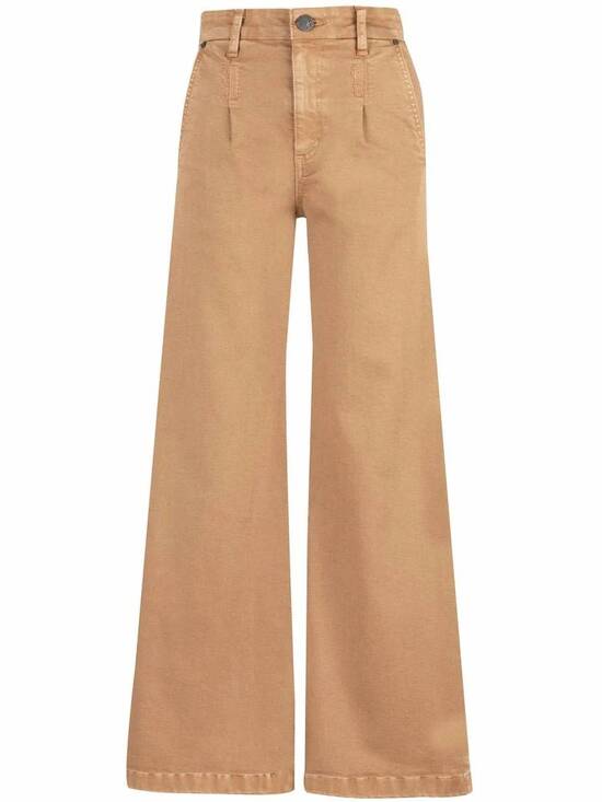 KUT FROM THE KLOTH Denim - NEW KUT FROM THE KLOTH women's meg high rise wide leg jeans in toffee